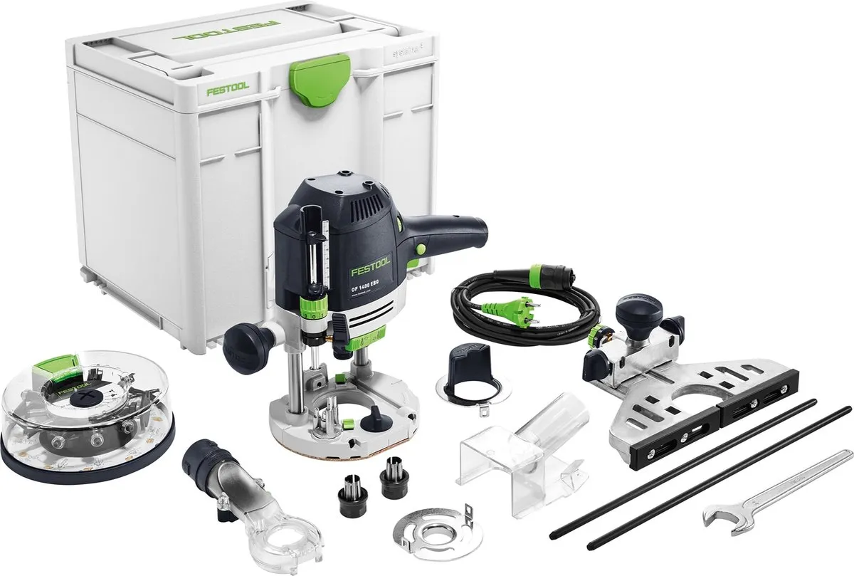 Festool OF 1400 EBQ-Plus Bovenfrees - 576540 - Zwart/groen/wit - afbeelding 6 van 6