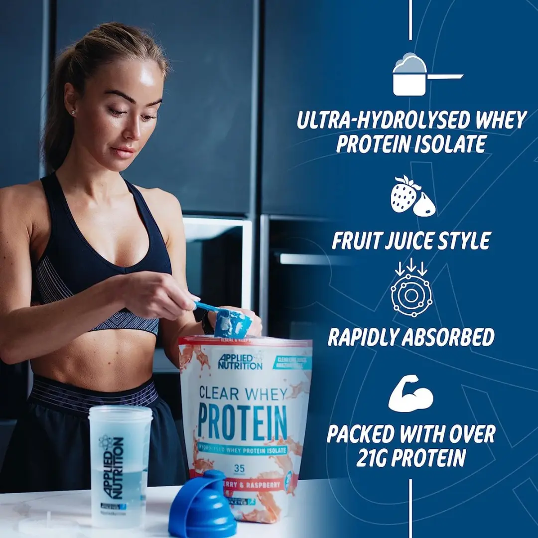Applied Nutrition Clear Whey Orange Squash Eiwitpoeder 875g
