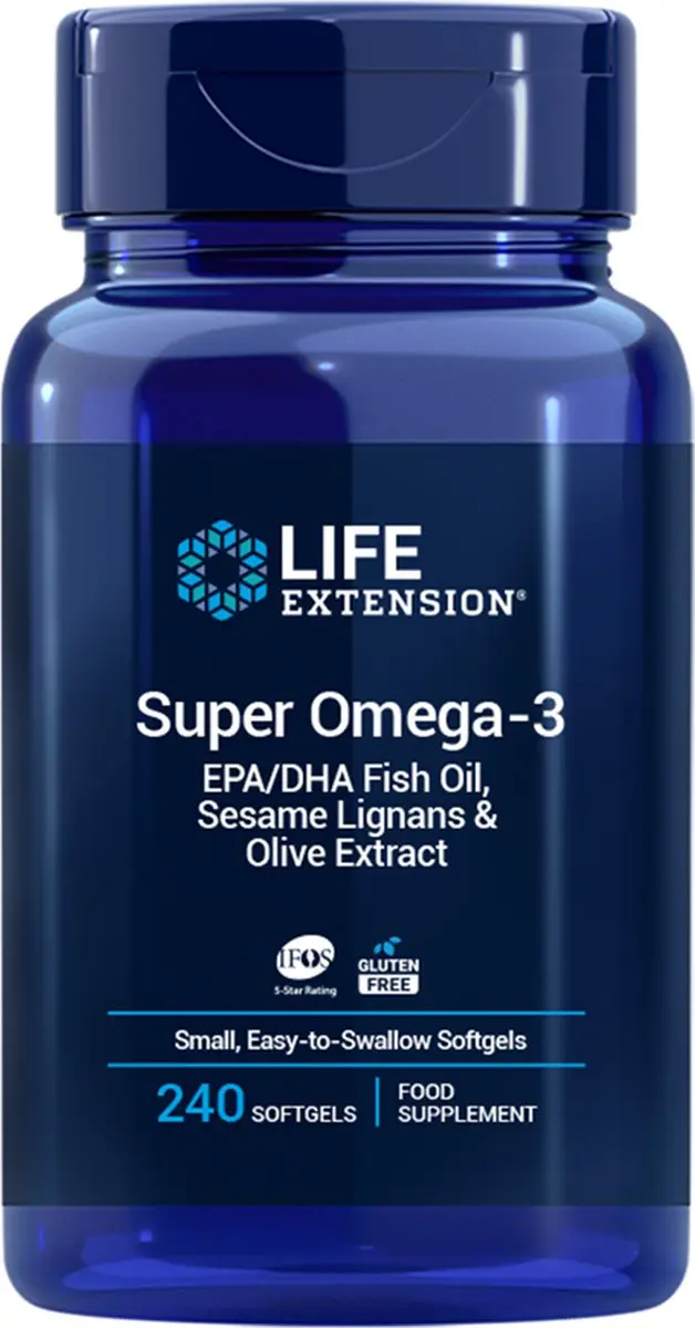 Life Extension Super Omega-3 EPA/DHA Softgels 240 Stuks