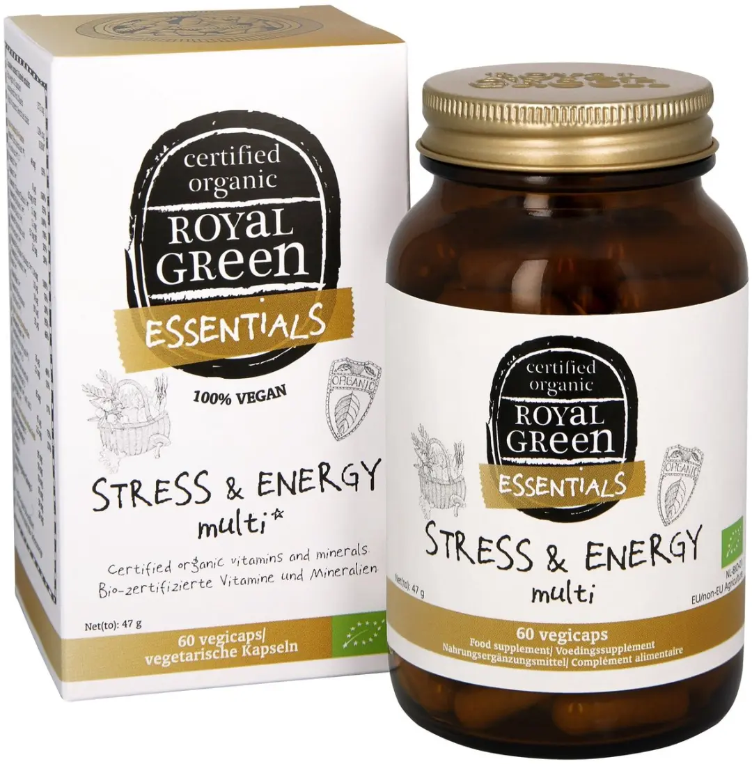 Royal Green Stress & Energy Multi Bio 60 Capsules