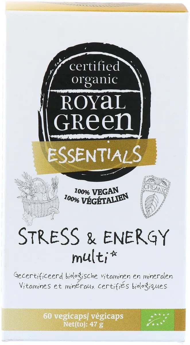 Royal Green Stress & Energy Multi Bio 60 Capsules