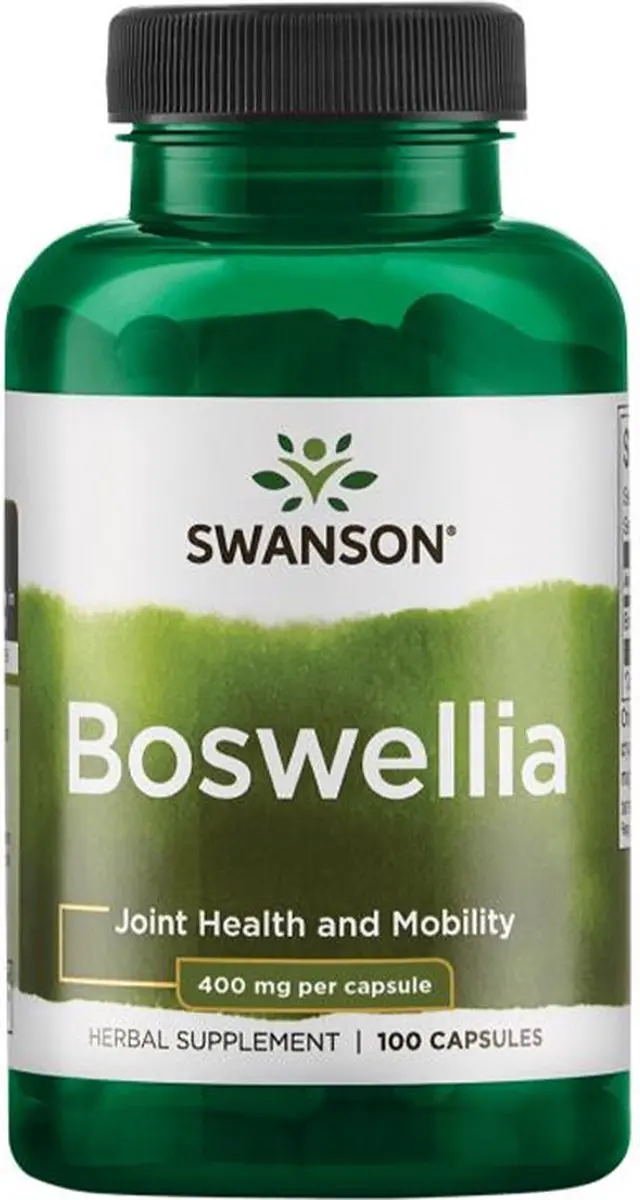 Swanson Boswellia 400mg Capsules - 100 Stuks