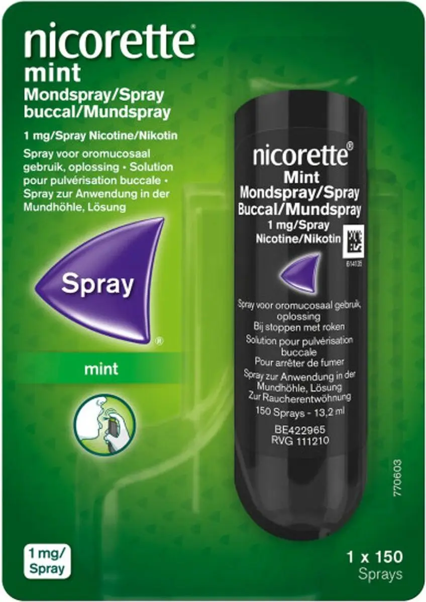 Nicorette Mint Mondspray 1mg