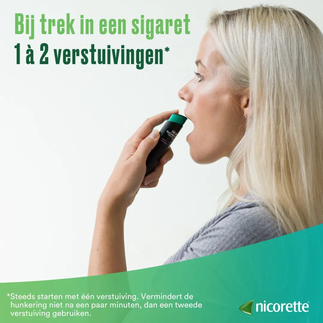 Nicorette Mint Mondspray 1mg - 2x150 Sprays