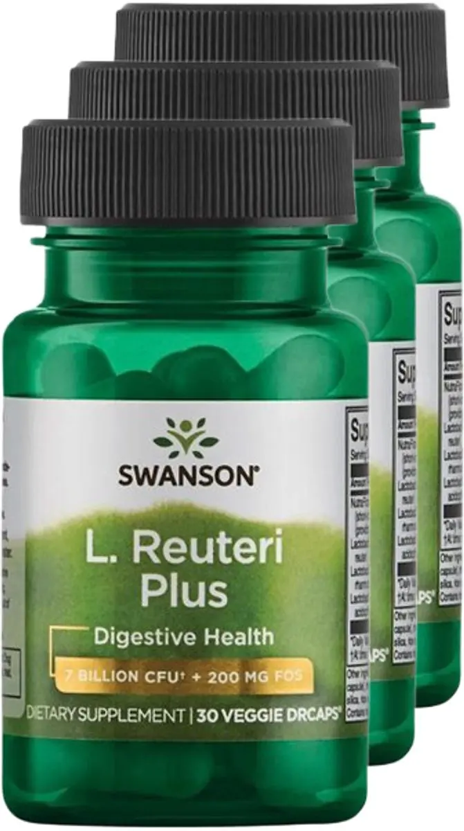 Swanson L. Reuteri Plus 90 Capsules