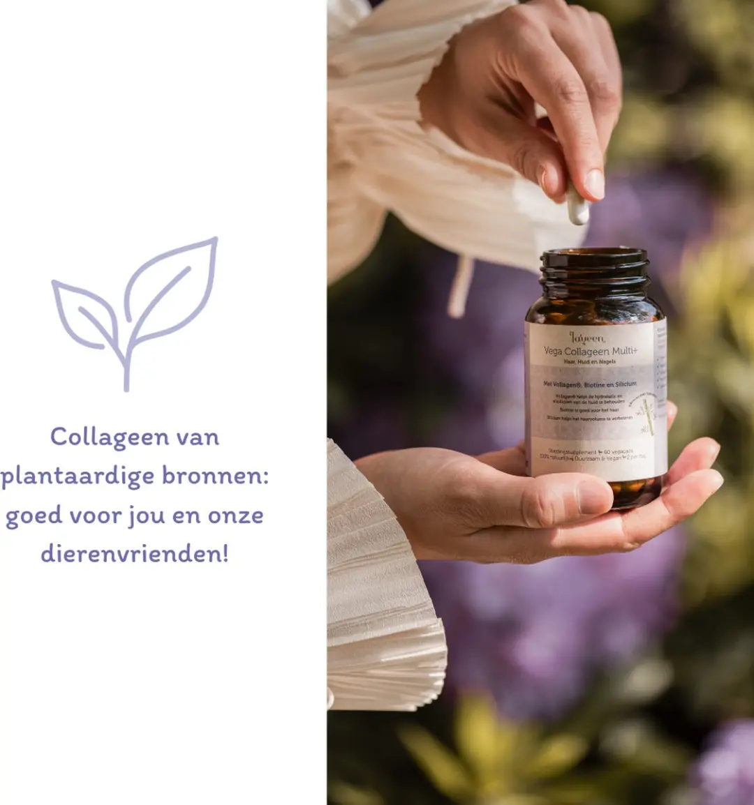 Laveen Vega Collageen Multi+ 60 Capsules - Vegan met Biotine & Silicium