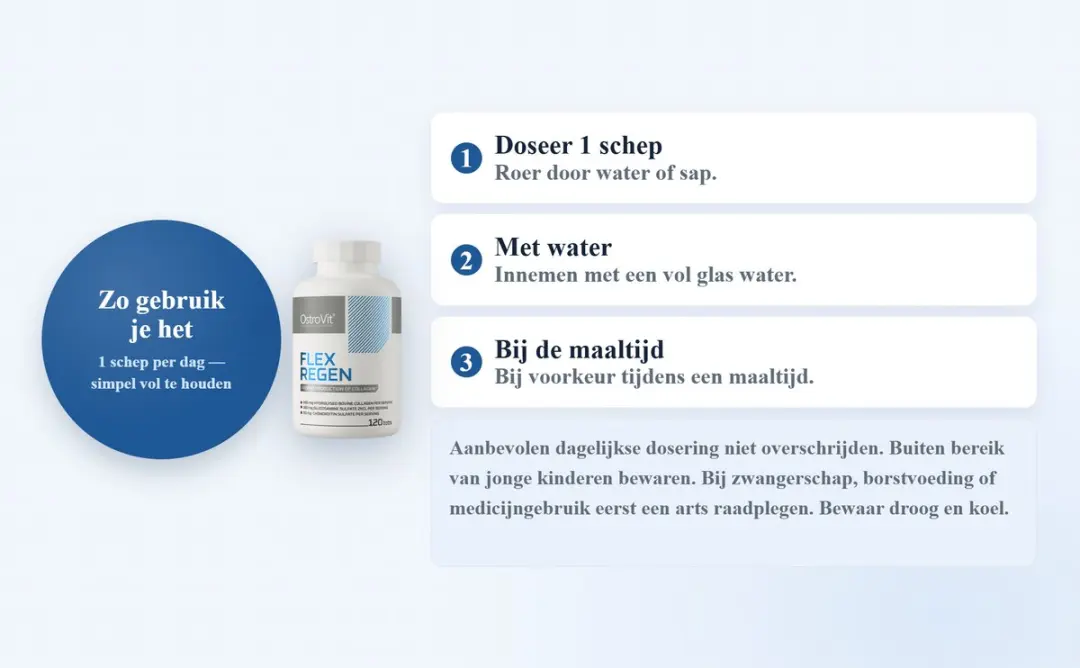 OstroVit Flex Regen Gewrichten 120 tabletten