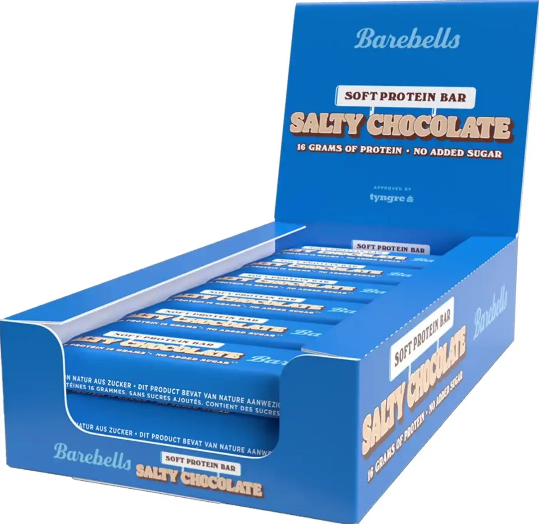 Barebells Soft Protein Bar - Salty Chocolate - 12 Stuks