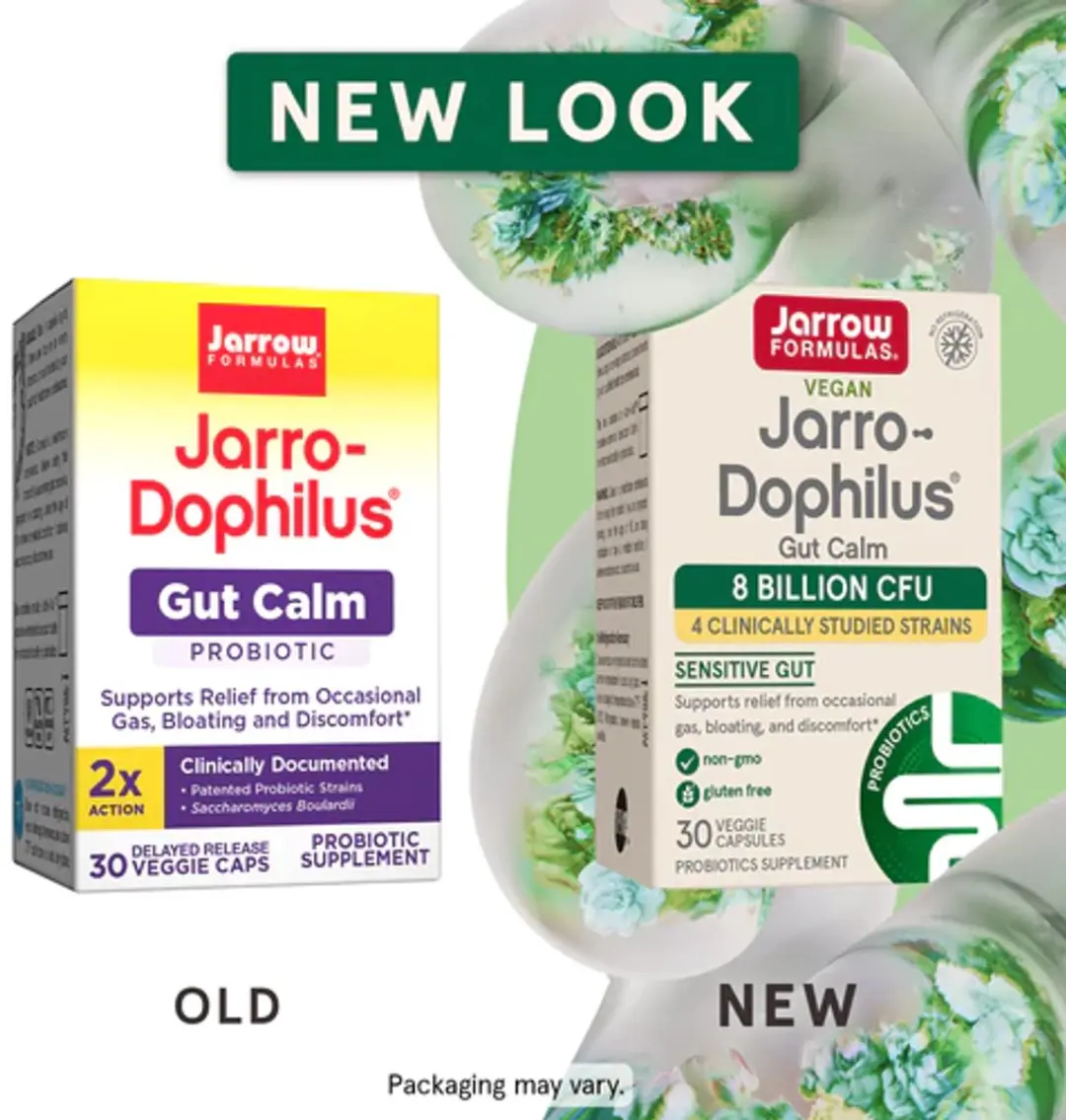 Jarrow Formulas Jarro-Dophilus Gut Calm 30 Capsules - 1000mg