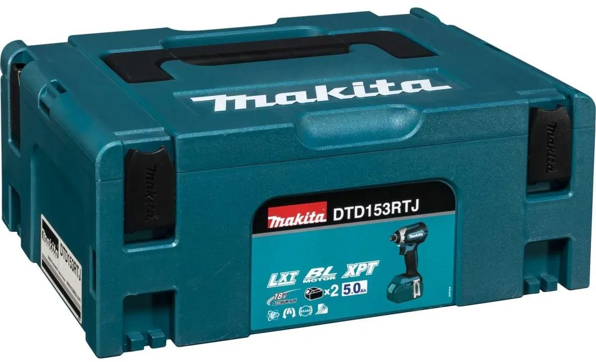 Makita DTD153RTJ Slagschroevendraaier 18V - 2x 5.0Ah