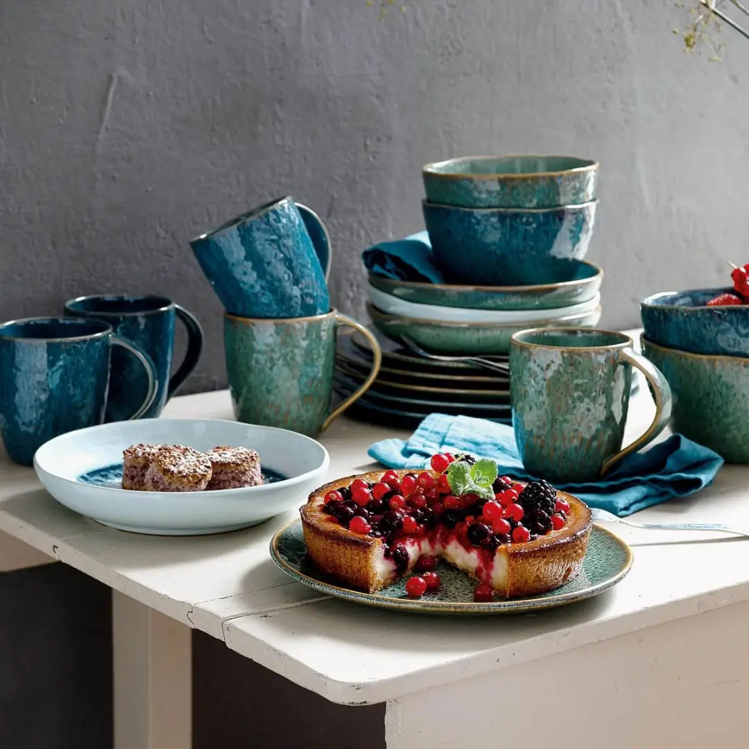 Leonardo Dinerbord Matera - 27cm - Blauw