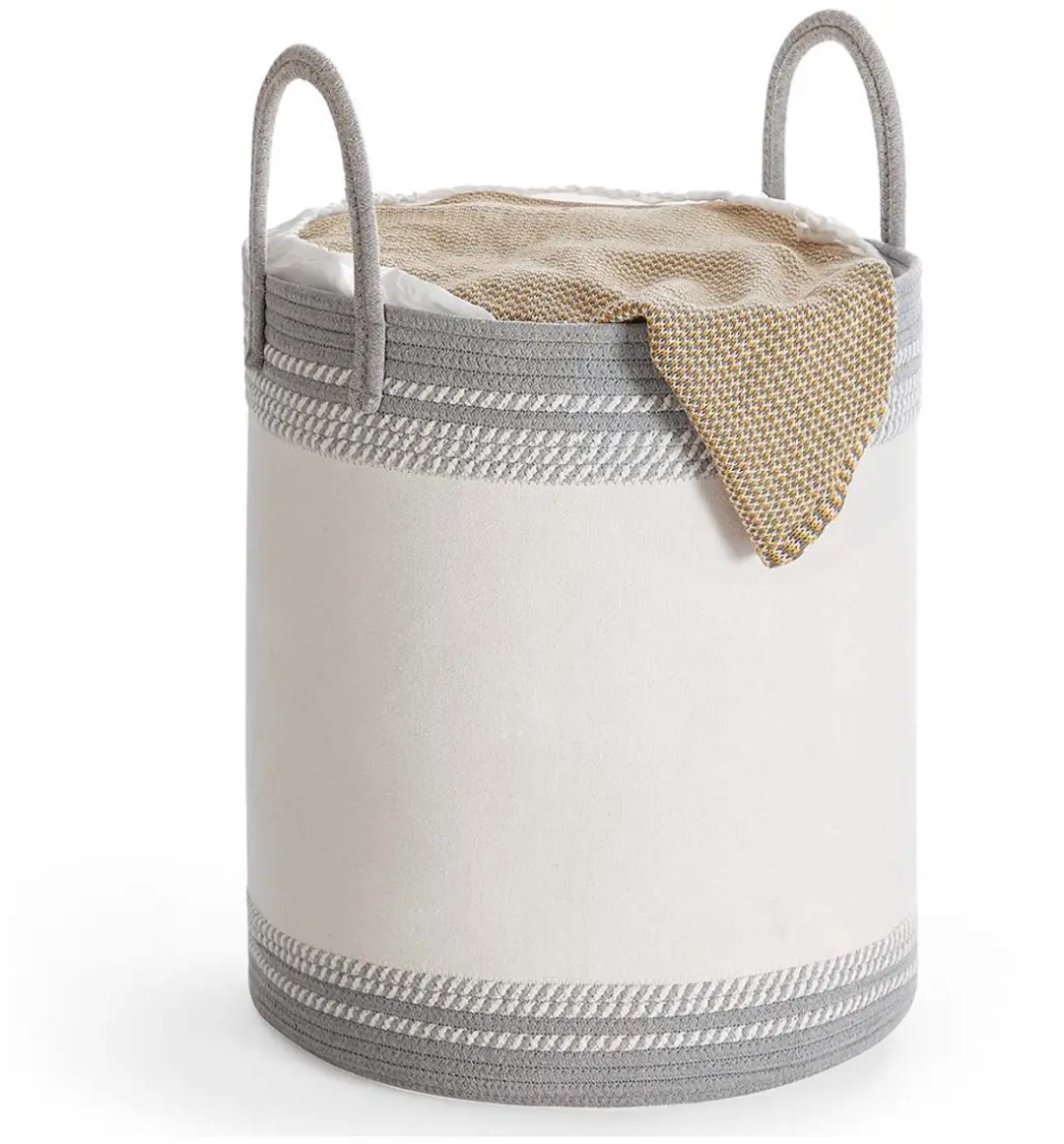 Songmics Wasmand Duifgrijs 60L