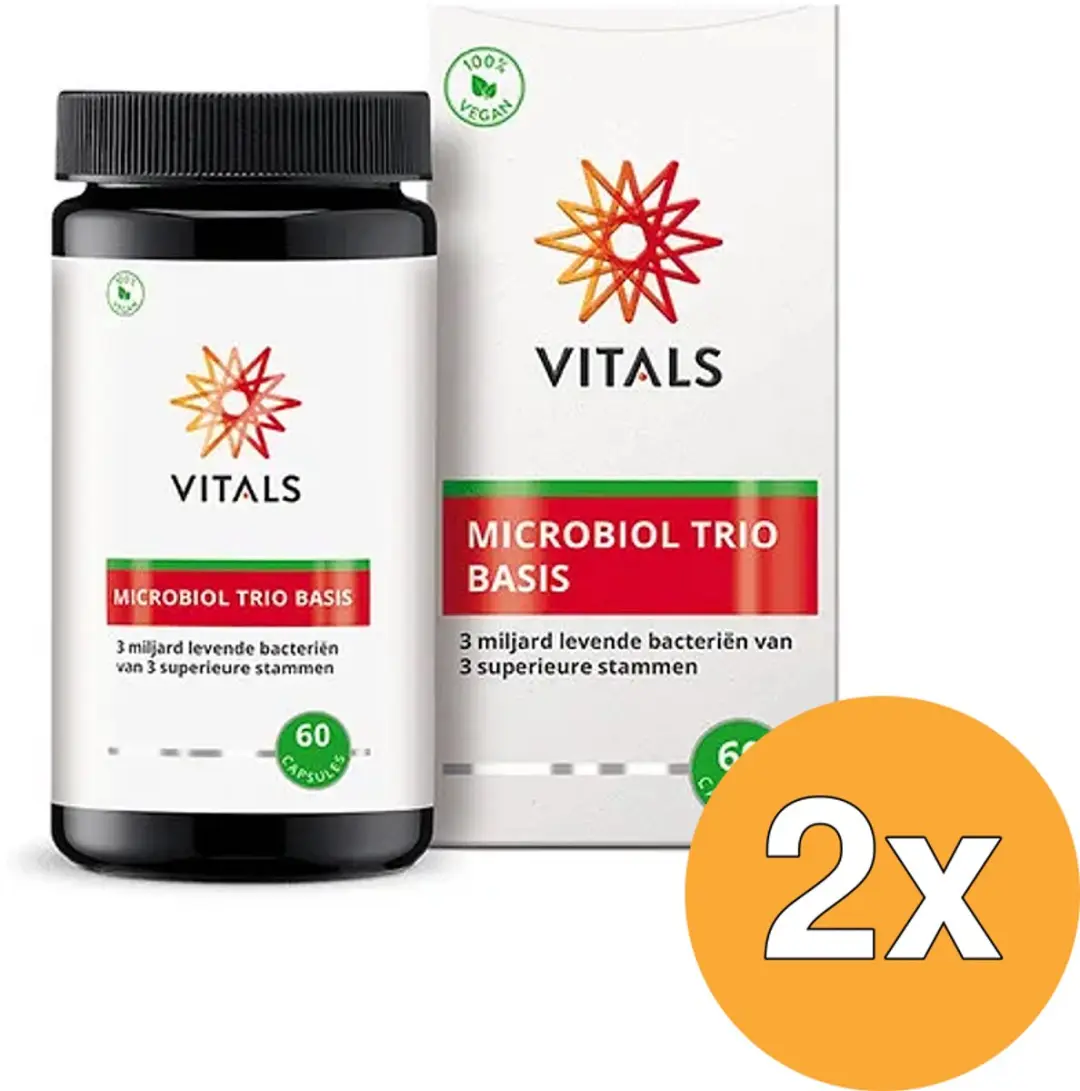 Vitals Microbiol Trio Basis 120 Capsules