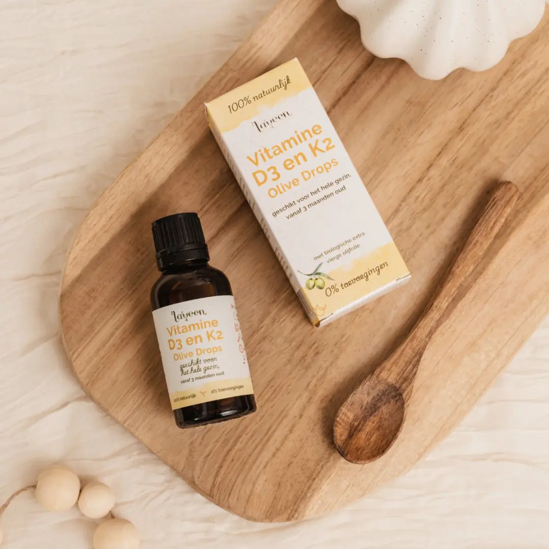 Laveen Olive Drops Vitamine D3 + K2 Druppels 30ml