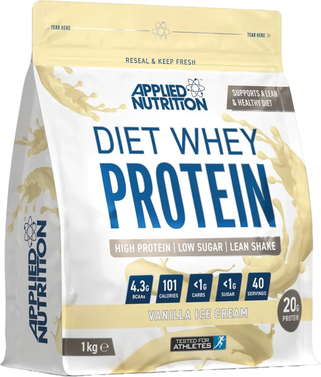 Applied Nutrition Diet Whey Vanilla Ice Cream 1000g