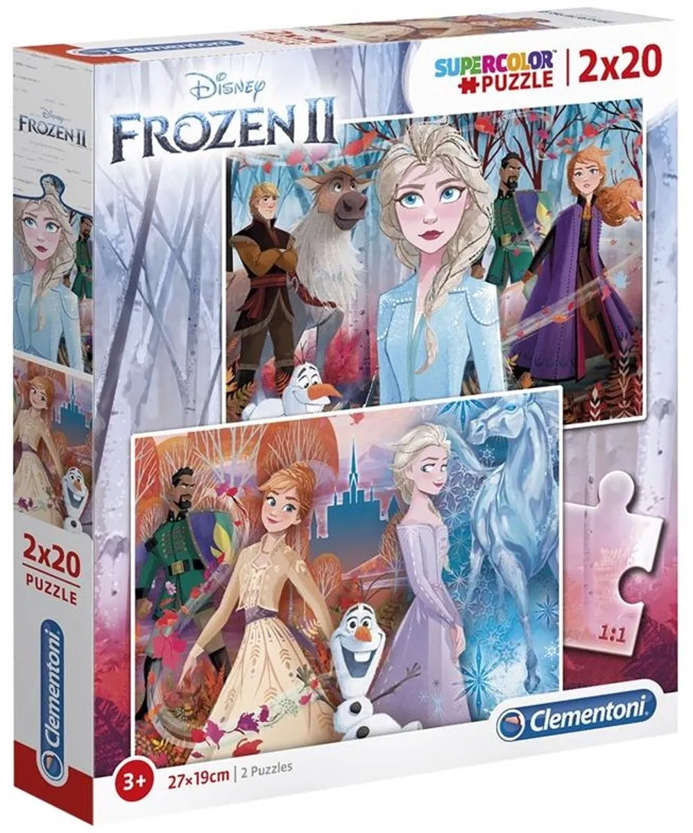 Clementoni Frozen 2 Puzzel 40 Stuks - Multikleur