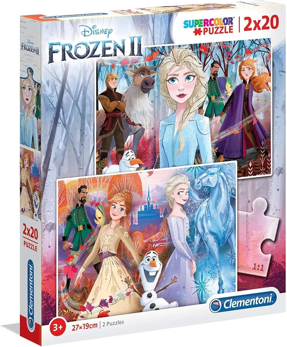 Clementoni Frozen 2 Puzzel 40 Stuks - Multikleur