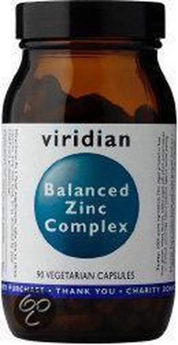 Viridian Balanced Zinc Complex 30 Stuks
