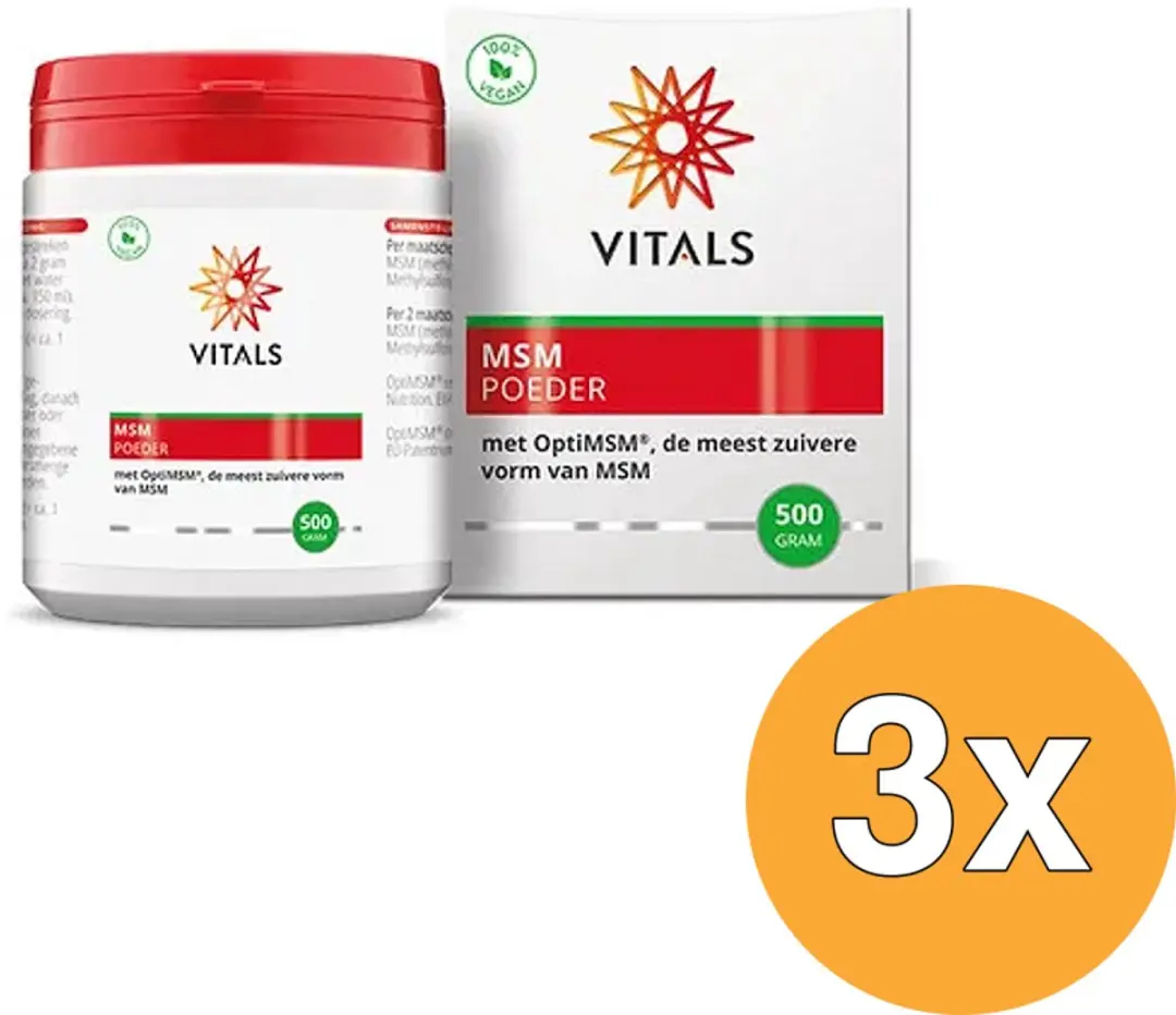 Vitals MSM Zwavelpoeder 500g