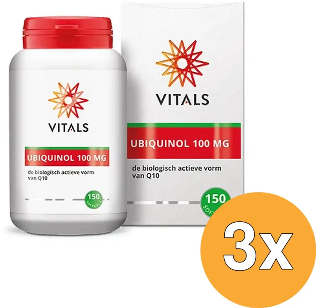 Vitals Ubiquinol 100mg