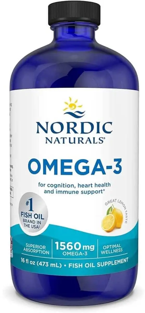 Nordic Naturals Omega-3 Citroensmaak 473ml