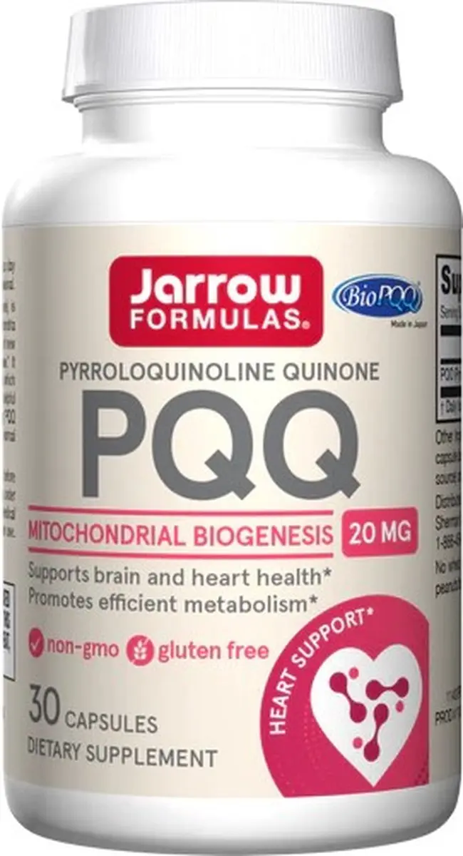 Jarrow Formulas PQQ 20mg 60 Capsules