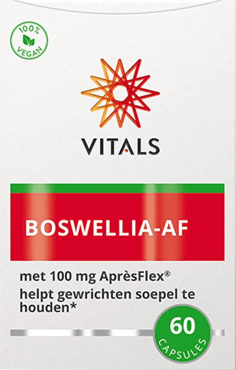 Vitals Boswellia-AF 100mg Capsules - 60 Stuks
