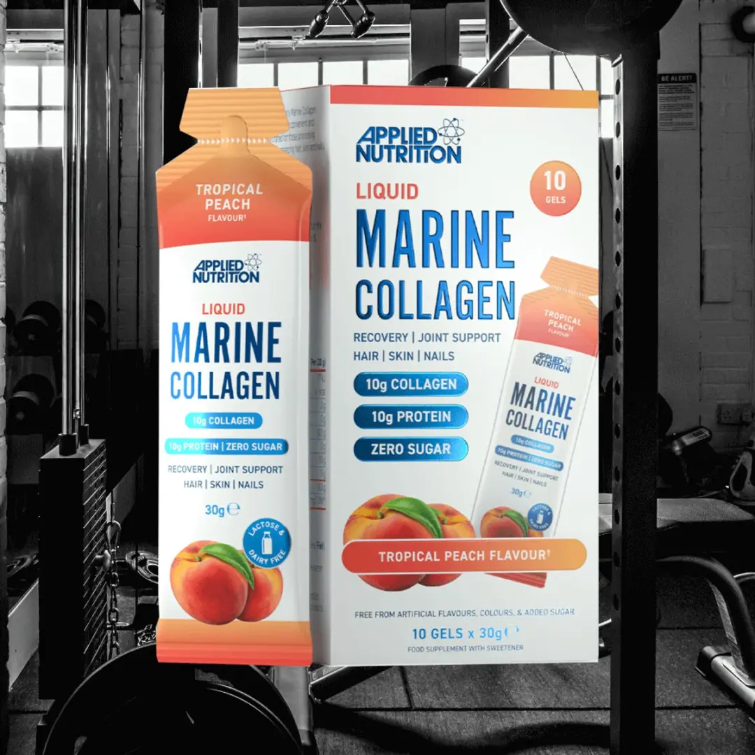 Applied Nutrition Liquid Marine Collagen Peach - 10x30g