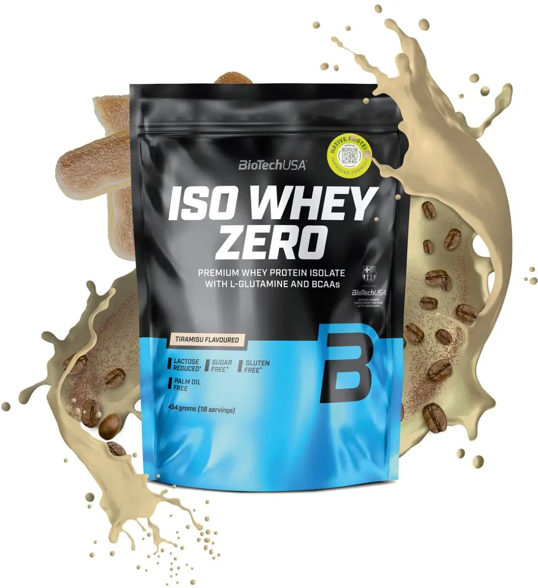 BioTechUSA Iso Whey Zero Tiramisu 454g