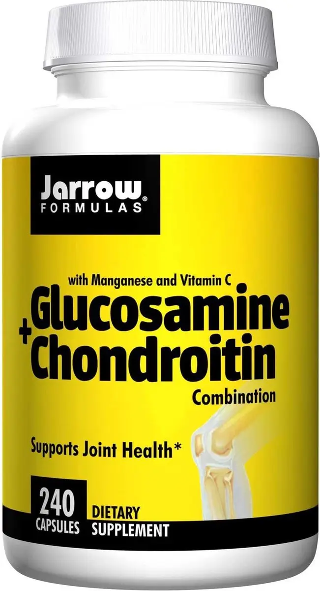Jarrow Formulas Glucosamine + Chondroitin 240 Capsules