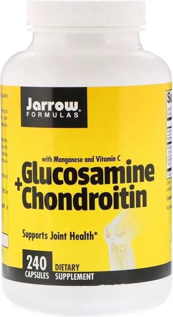 Jarrow Formulas Glucosamine + Chondroitin 240 Capsules