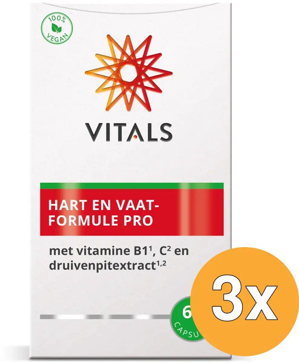 Vitals Hart & Vaatformule Pro Capsules