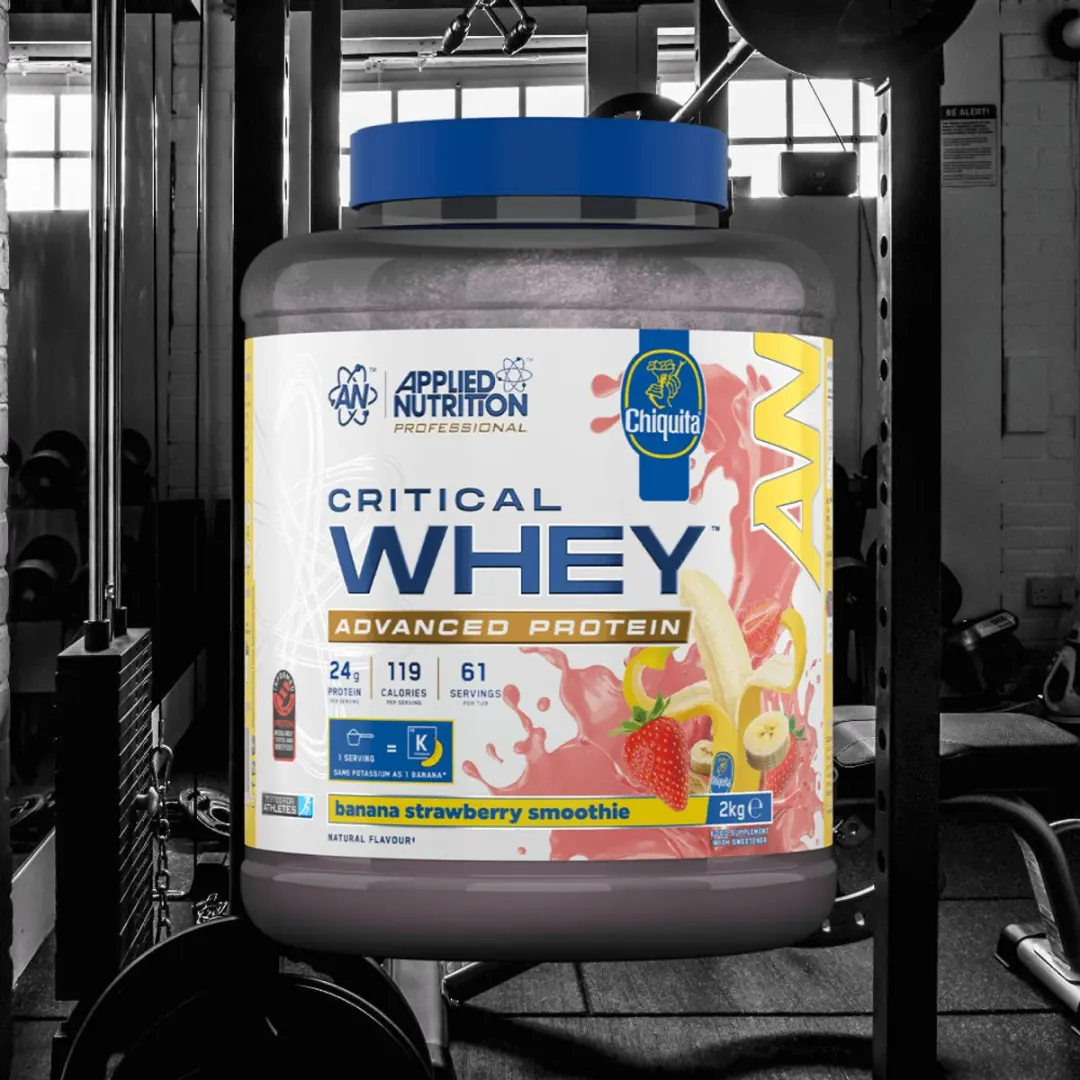 Applied Nutrition Critical Whey 2000g - Chiquita Banana Strawberry