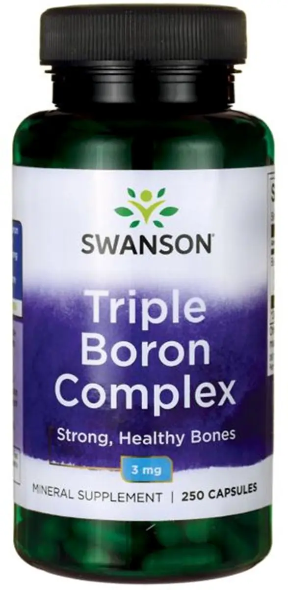 Swanson Triple Boron Complex 250 Capsules