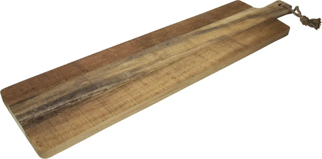 Gusta Serveerplank Borrelplank 79x19cm - Bruin
