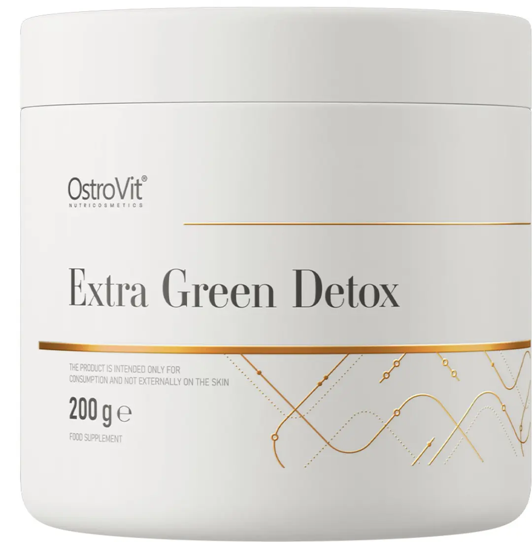 OstroVit Extra Green Detox Groene Superfoodpoeder 200g
