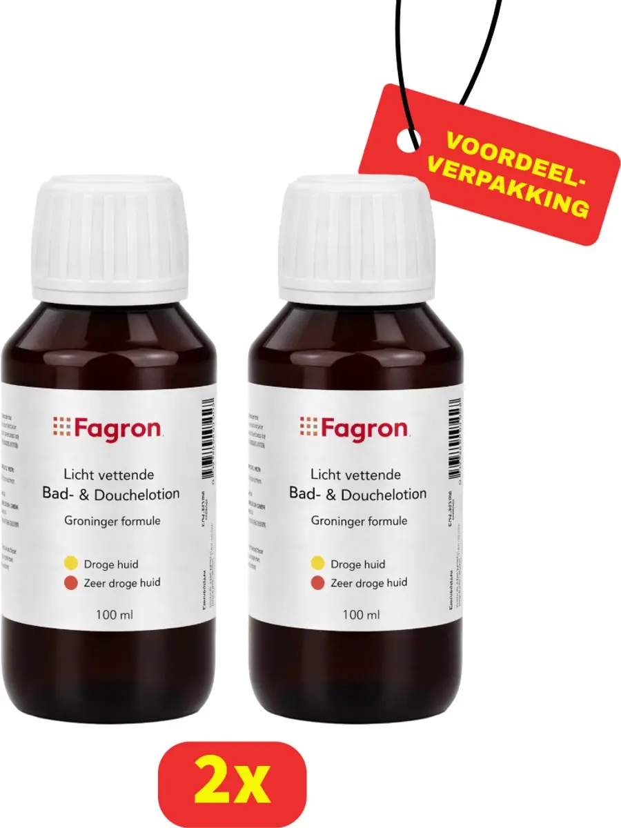 Fagron Groninger Bad & Douchelotion Licht Vettend