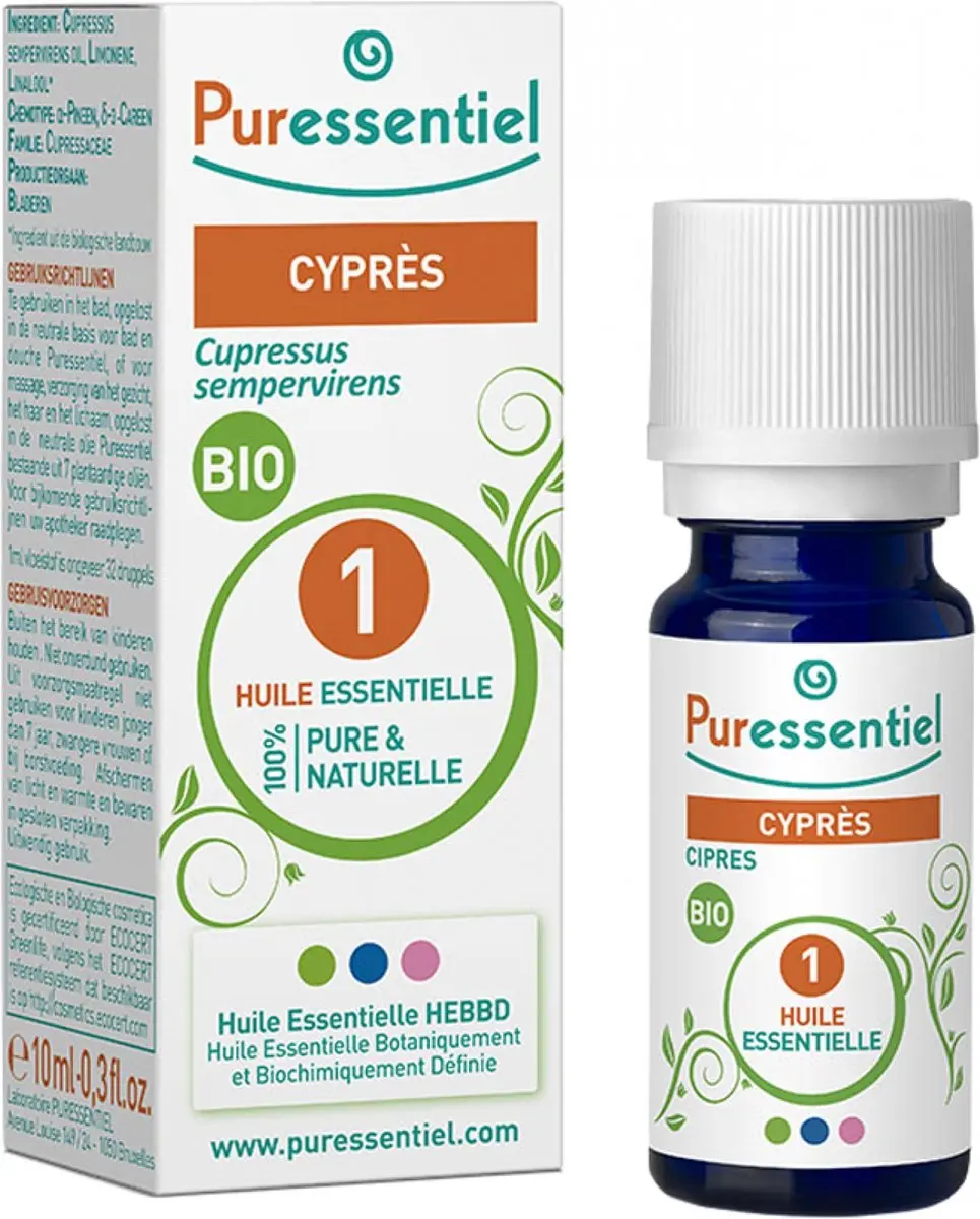 Puressentiel Etherische Olie Cipres Bio 10ml