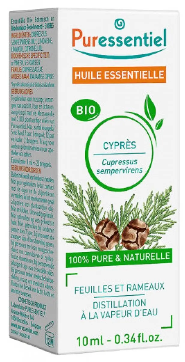 Puressentiel Etherische Olie Cipres Bio 10ml