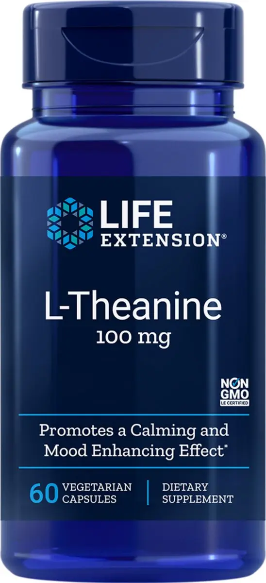 Life Extension L-Theanine 100mg 60 Capsules