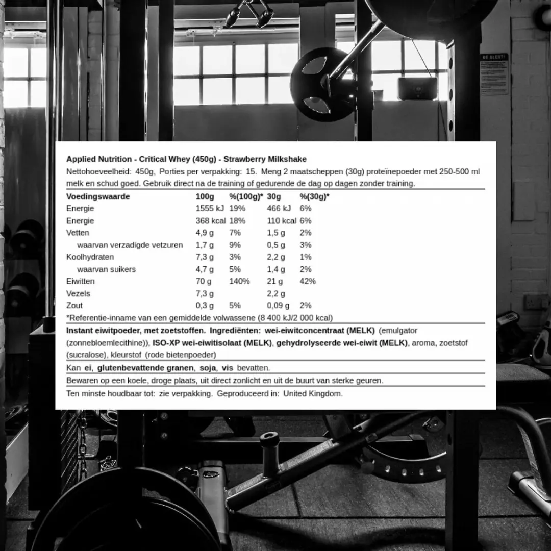 Applied Nutrition Critical Whey 450g - Aardbei