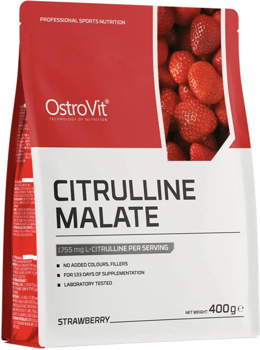 OstroVit Citrulline Malate 400g Aardbei