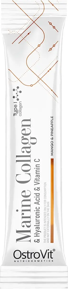 OstroVit Marine Collageen + Hyaluronzuur + Vitamine C 150g - 30 Porties