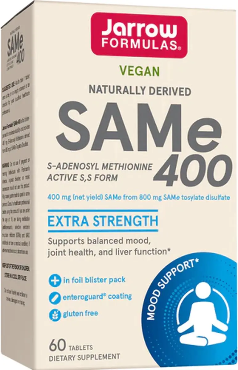Jarrow Formulas SAM-e 400mg 60 Tabletten