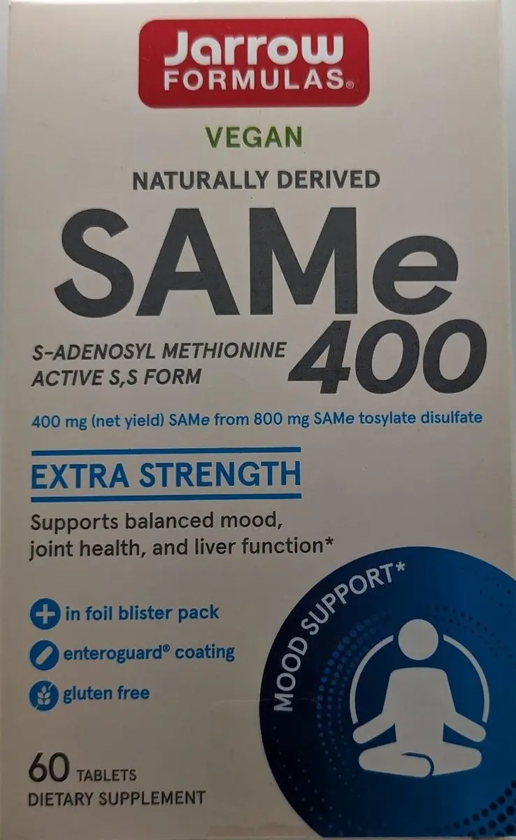 Jarrow Formulas SAM-e 400mg 60 Tabletten