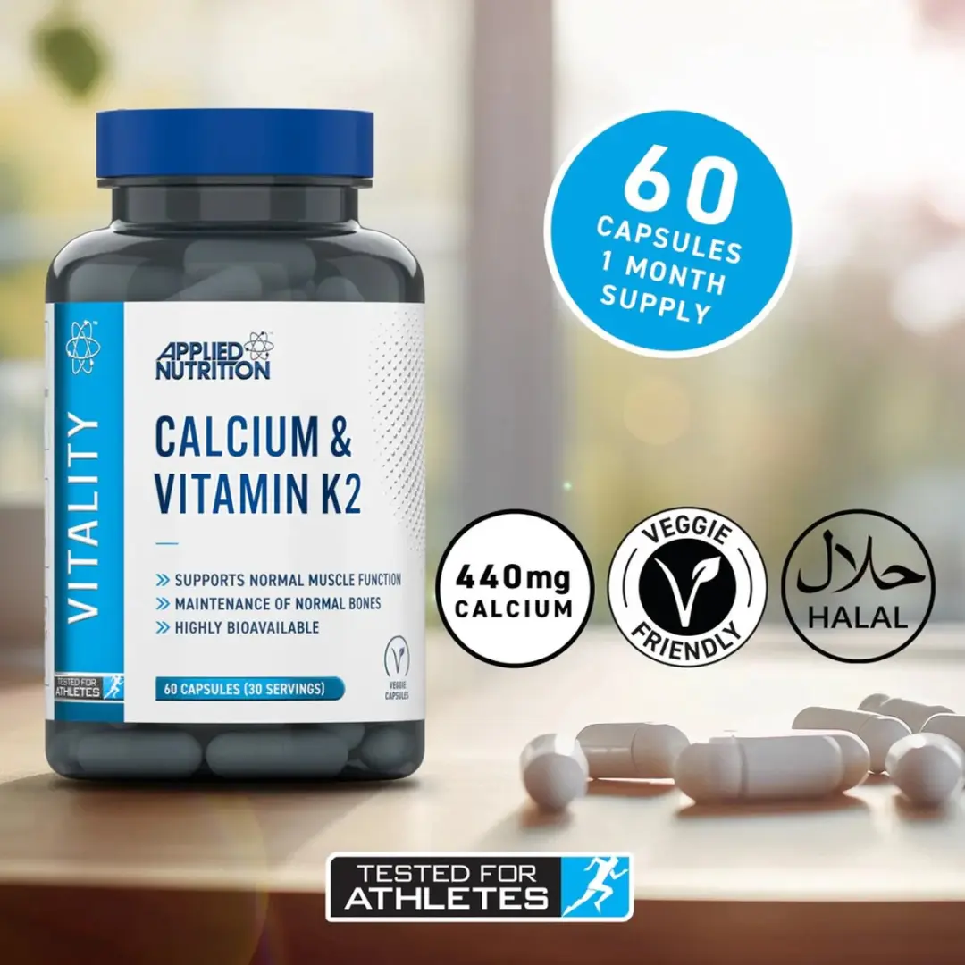 Applied Nutrition Calcium & Vitamine K2 60 Capsules