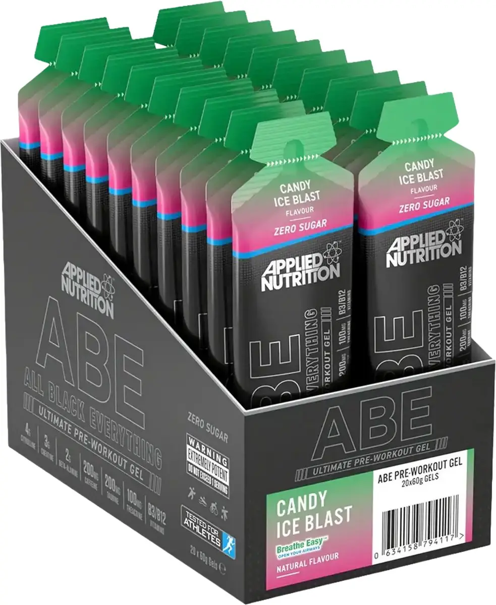 Applied Nutrition ABE Preworkout Gels 20x60ml Candy Ice Blast