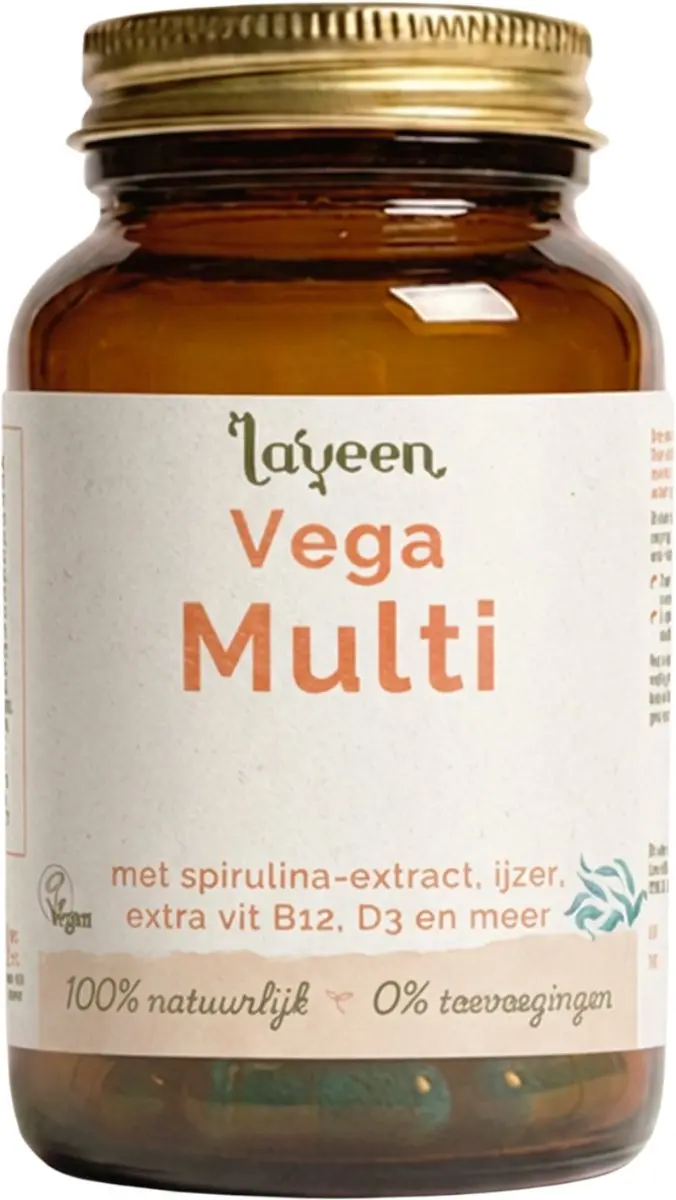 Laveen Vega Multi Compleet Multivitamine 60 Capsules