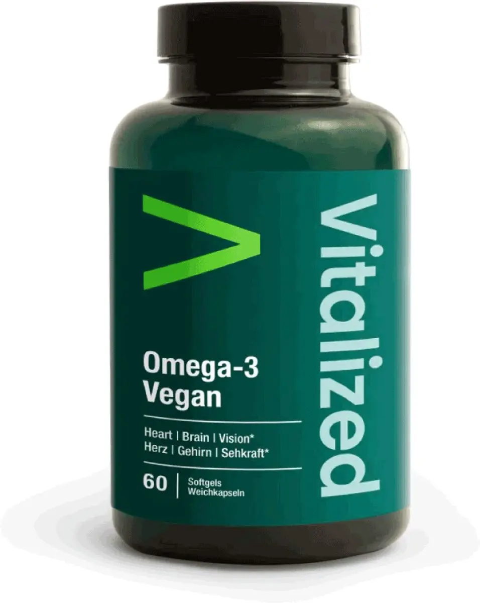 Vitalized Omega-3 Vegan 540mg EPA+360mg DHA