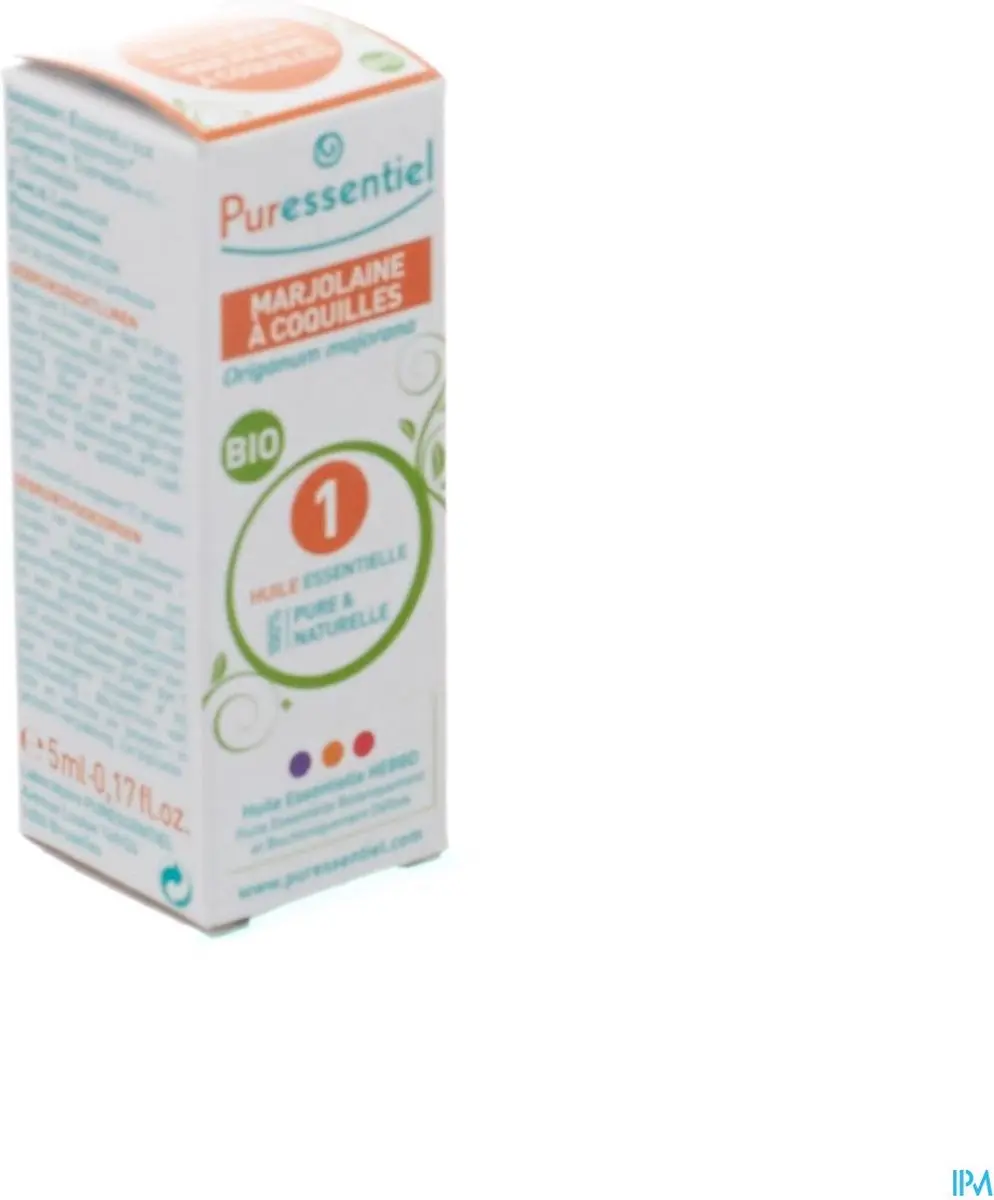 Puressentiel Marjolein Etherische Olie Bio 5ml